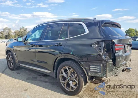 2024 BMW X3 xDrive30I z USA, uszkodzony, nr VIN 5UX53DP09R9U58072